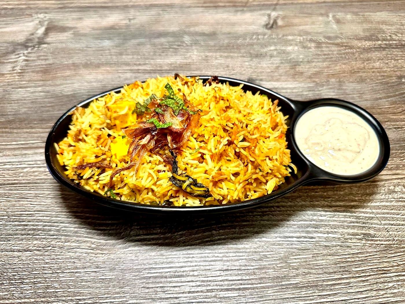 Mutton Bone-In Biryani at Mint Indian Bistro Las Vegas